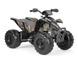 12V PEG PEREGO Polaris Outlaw Elektro Quad 330W camouflage mit 2 Akkus