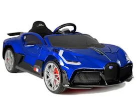 12V Bugatti DIVO Kinder Elektro Auto blau