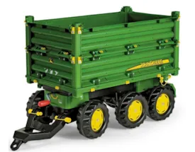 ROLLY TOYS Multitrailer Anhänger John Deere für Peg Perego Traktoren