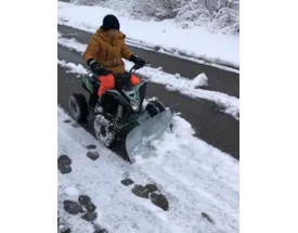 Schneeschild für 48V Elektro Kinder Quad ATV 1300W